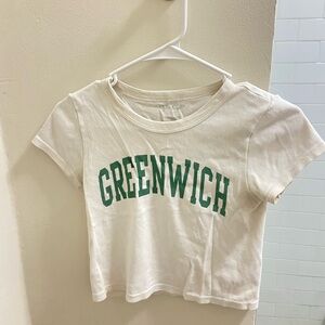 Brandy Melville baby tee Greenwich